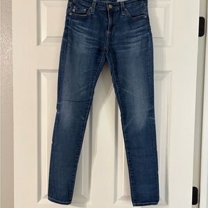 AG Adriano Goldschmied Dark Blue Skinny Jeans